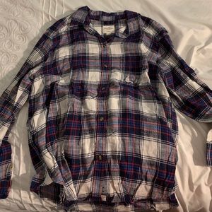 American eagle plaid shirt